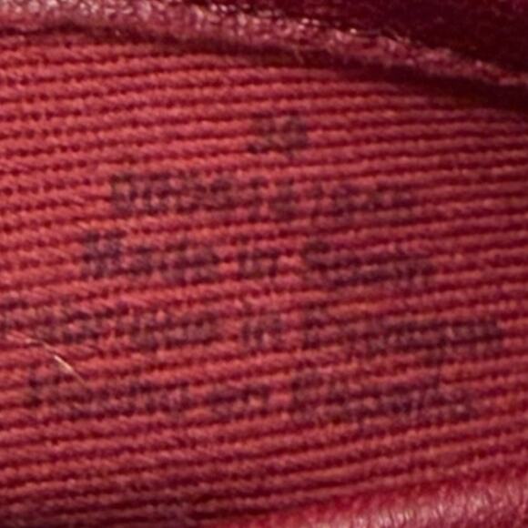 Free People Mason Ballet Espadrille Flat Women’s 9/39 Red Leather Strap NEW - Picture 6 of 7